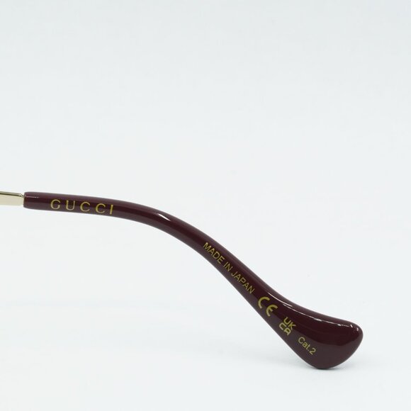Gucci GG1088S 002 Sunglasses Gold Aviator Frame main image 10
